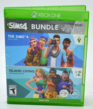 The Sims 4 Plus Island Living Bundle (Microsoft Xbox One) Complete Tested Workin