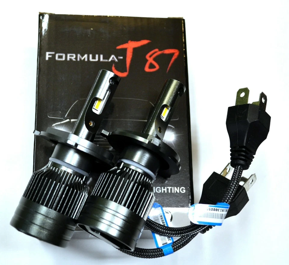 LED Kit G8 100W 9003 HB2 H4 8000K Icy Blue Two Bulbs Head Light Replacement Lamp - Image 2 of 4