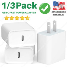 For iPhone 12 Pro/11/13 Pro Max/XR/iPad Fast Charger 20W PD Power Adapter Type-C