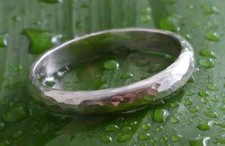 4 mm Ring Solid 925 Sterling Silver Band Statement Ring Handmade Ring All size