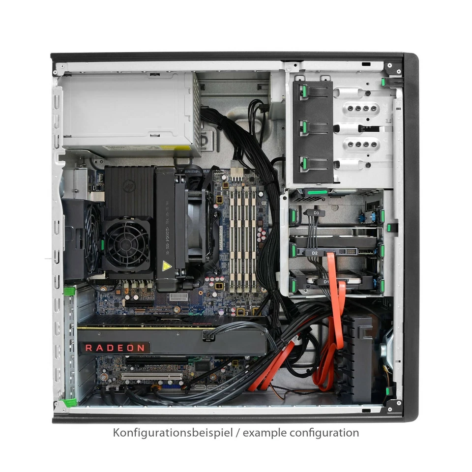 8-Core HP Z420 Workstation Xeon E5-4650 256GB SSD 32GB ram quadro 600 Win10 + - Imagen 3 de 4