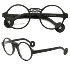 Hand Made Acetate Vintage Men Round Eyeglass Frames Women Retro Eyewear Glasses