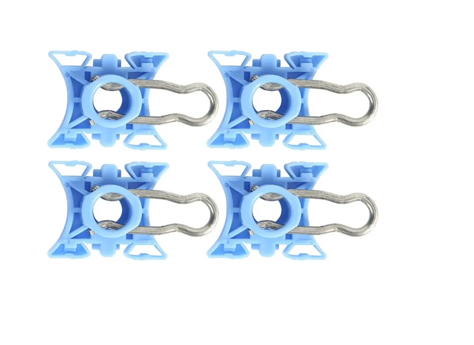 4 PCS WINDOW REGULATOR GUIDE SLIDER CLIPS FITS VOLVO S60 S80 S90 V70 XC70 XC90 - Image 3 of 4
