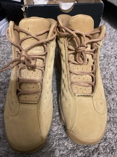 Nike Air Jordan 13 XIII Retro Wheat Size 5.5Y Elemental Gold 414574-705