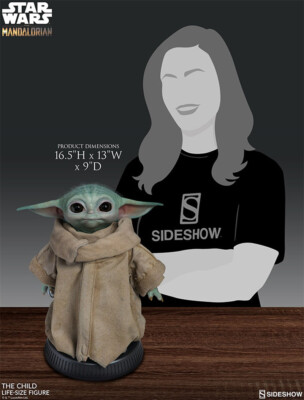 Sideshow 1/1 スターウォーズ マンダロリアン グローグ 400369 Sideshow 400369 1/1 Star Wars The Child Mandalorian Grogu Resin
