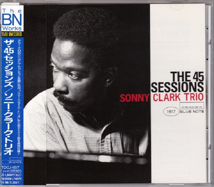 Sony Clark Trio The 45 Sessions Blue Note Tocj-1617 Hse2088 Bn Works 1500 Całkiem nowy