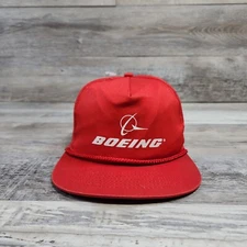 BOEING Aircraft Aviation Hat Cap Adult Mens Adjustable SnapBack Casual 