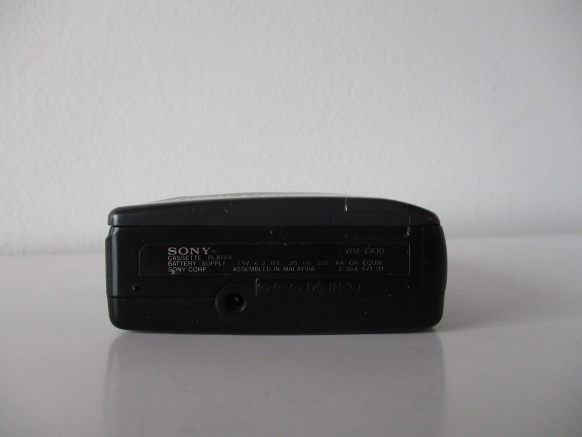 Walkman SONY WM-EX10 Portable Stereo Cassette Player SONY WM EX10