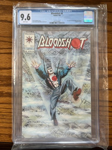 Bloodshot #6 - CGC 9.6 - Brand New Slab - 1st Ninjak & Colin King