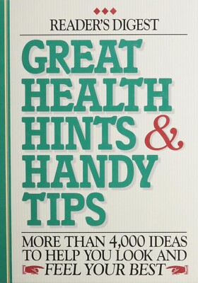 Great Health Hints & Handy Tips; Reader's Digest Books (1st Ed. 1994 Hardcover)