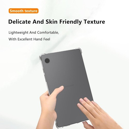 For Samsung Galaxy Tab A9 Case Clear Shockproof Silicone Bumper Tablet Cover Gel - Picture 12 of 14