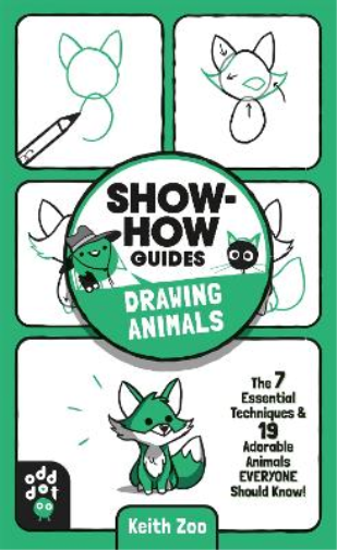 Keith Zoo Show-How Guides: Drawing Animals (Tascabile) Show-How Guides
