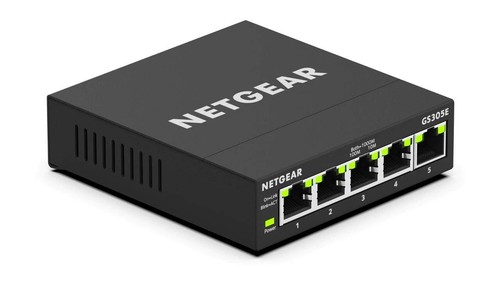 Compact 5-Port Ethernet Switch for Home & Office - Silent Operation & Easy Setup - Picture 2 of 3