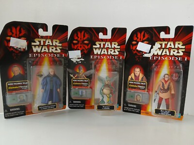 Star Wars Episode 1 Konvolut 3 Teile Hasbro RIC OLIE WATTO SENATOR PALPATINE CommTech