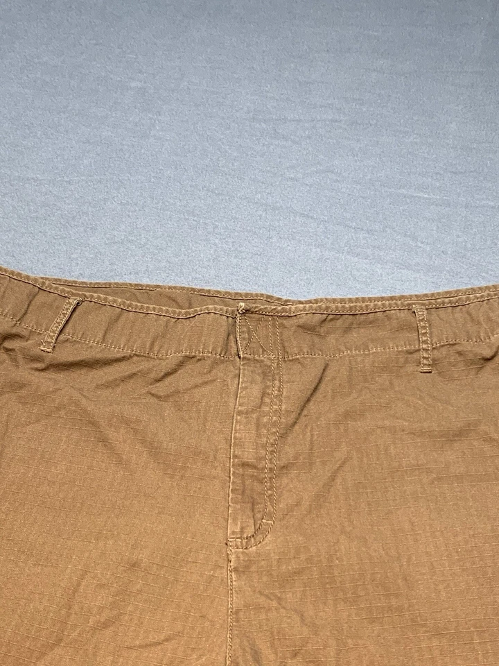 Bermuda shorts women’s size 22 relativity brown cotton casual - Image 2 of 4