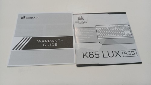 Corsair K65 Lux RGB Mechanische Gaming Tastatur Guter Zustand Gebraucht - Bild 12 von 13