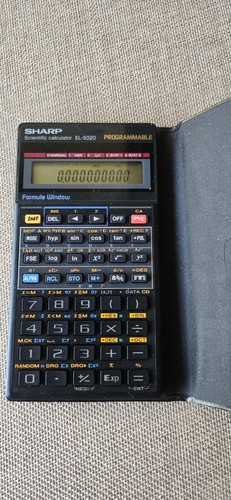 🧮 Vintage SHARP EL-5020 Programmable Scientific Calulator - Picture 1 of 6