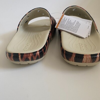 NWT Crocs Classic Animal Remix Slide Sandals Size 12 207841  display picture 1