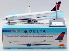 INFLIGHT200 DELTA AIRLINES AIRBUS A330-323 1:200 DIECAST IF333DL0924 IN STOCK