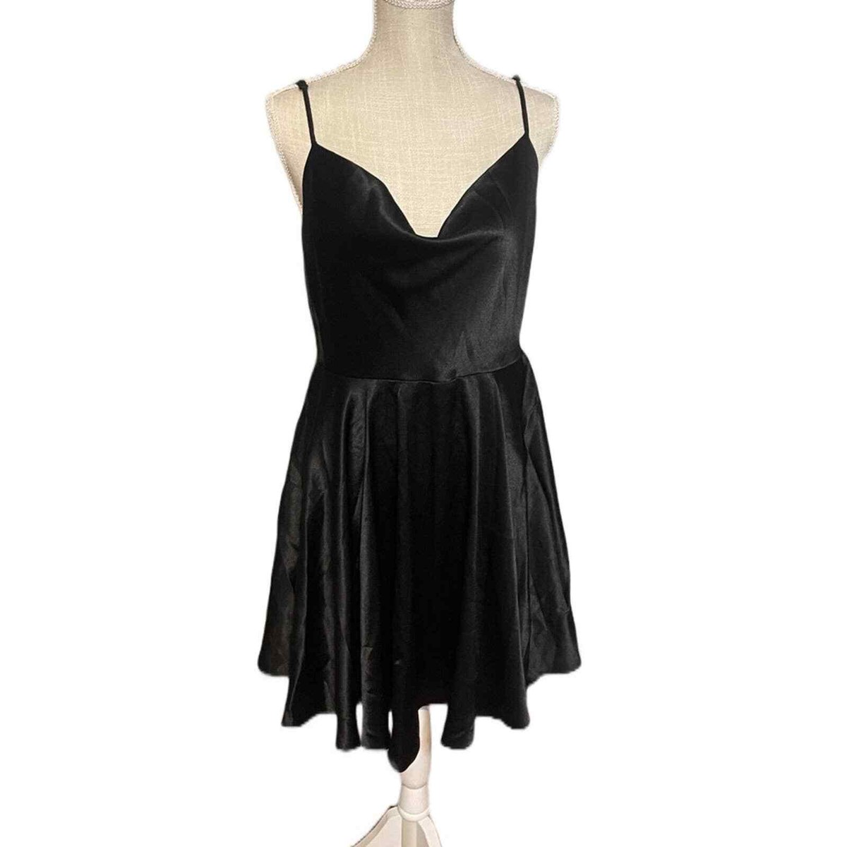 Akira Black Dress
