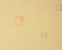 A.S. CréAtion Tapete 1693-34 Orange Creme Blume Vliestapete Vlies