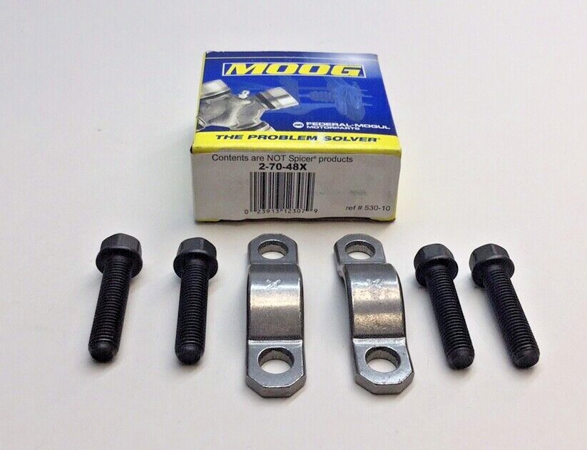 530-10 Universal Joint U-Joint Strap Kit Moog Precision 2-70 530-10 Universal Joint U-Joint Strap Kit Moog Precision 2-70