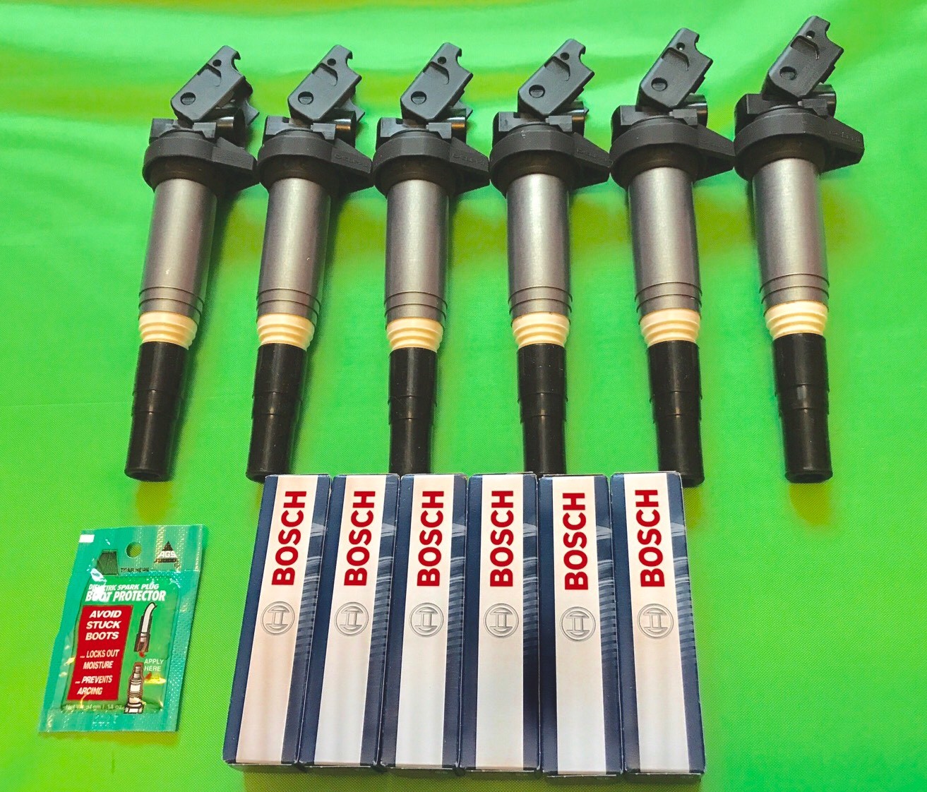BMW E90,E93,E70,F10,F16,F23,F25,F30N55 Ignition Coil+Spark Plugs Tune Up Set eBay