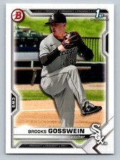 2021 Bowman #BD-21 Brooks Gosswein   Chicago White Sox