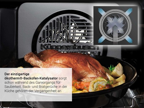 Küppersbusch BP 6550.0 S1 Premium+ Pyrolyse Backofen Schwarz/Edelstahl - Bild 4 von 9