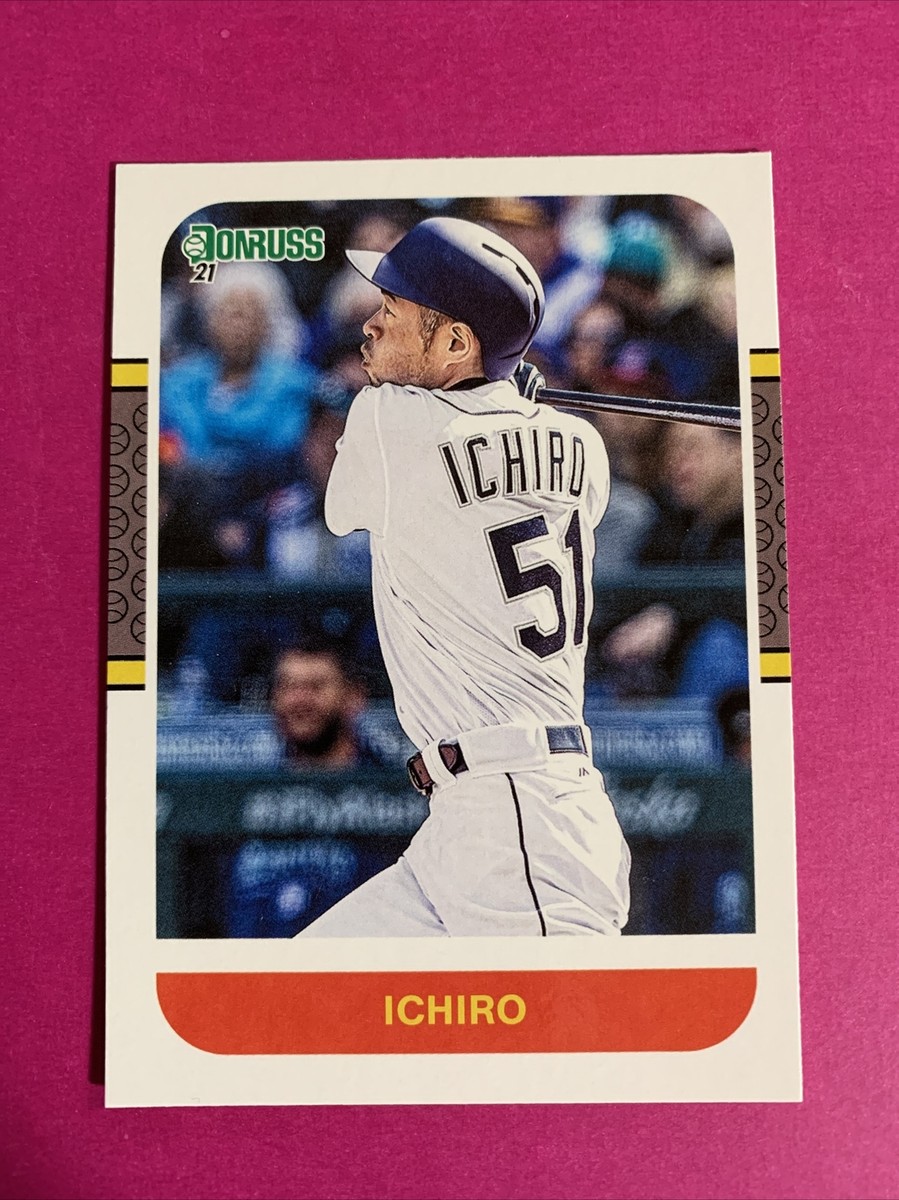 🐶 2021 Donruss Ichiro #244 Seattle Mariners | eBay