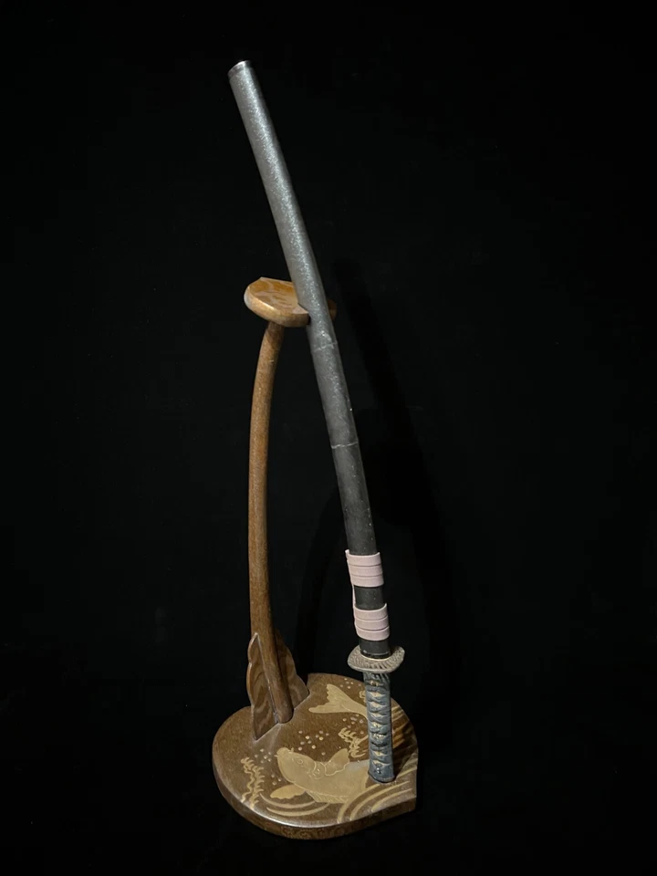 Espada Japonesa Koshirae EDO Para KATANA Calado TSUBA Espada Montaje Exterior Foto 2 de 4