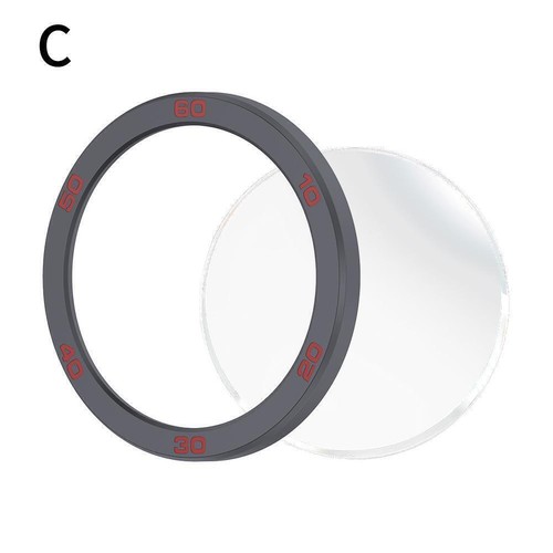 4 Colors Replacement Watch Metal Bezel Tempered Glass DIY Watch For A4Z2 L8J2 - Zdjęcie 12 z 17