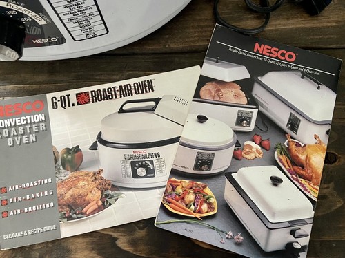 Forno Aria Arrosto Nesco 6 Qt Girarrosto Elettrico Portatile a Convezione Funzionante - Foto 6 di 9