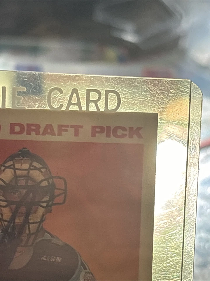 1991 Score - #683 Mike Lieberthal (RC) Auto - Image 4 of 4