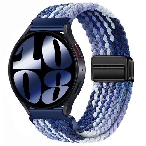 20 22mm Magnetic Nylon Strap Sport Wrist Watch Band Replacement Braided Bracelet - Picture 103 of 164