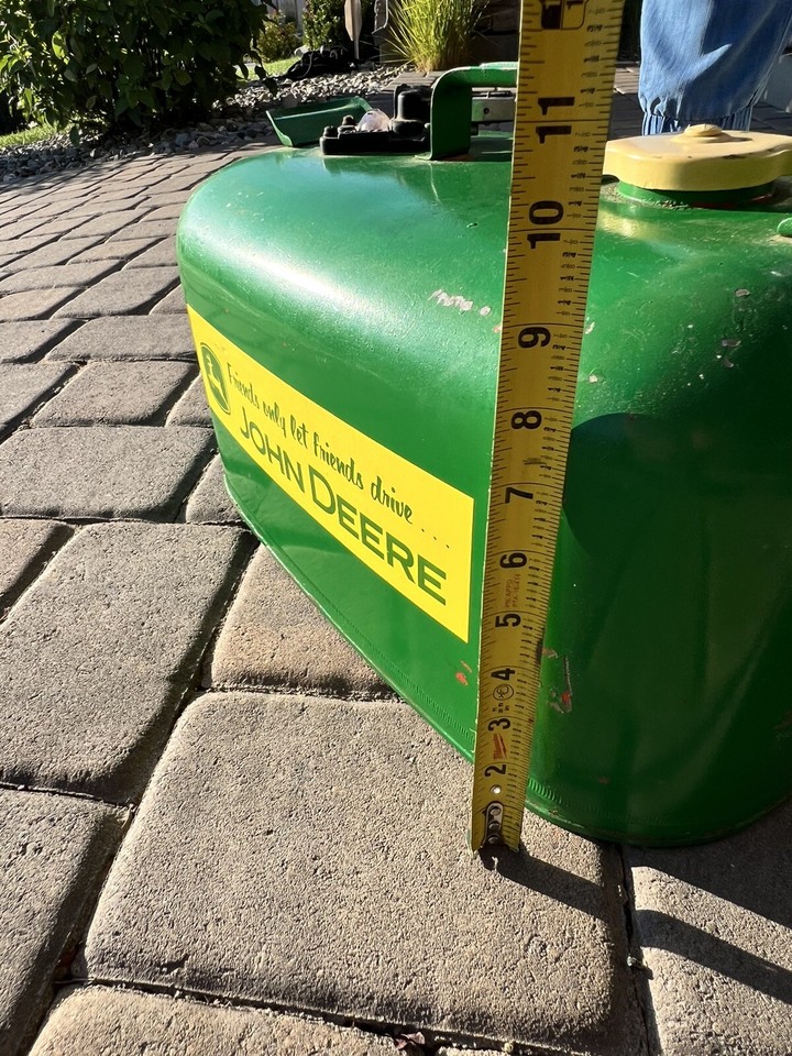 Vintage John Deere Gas Can Antique Farm Equipment eBay