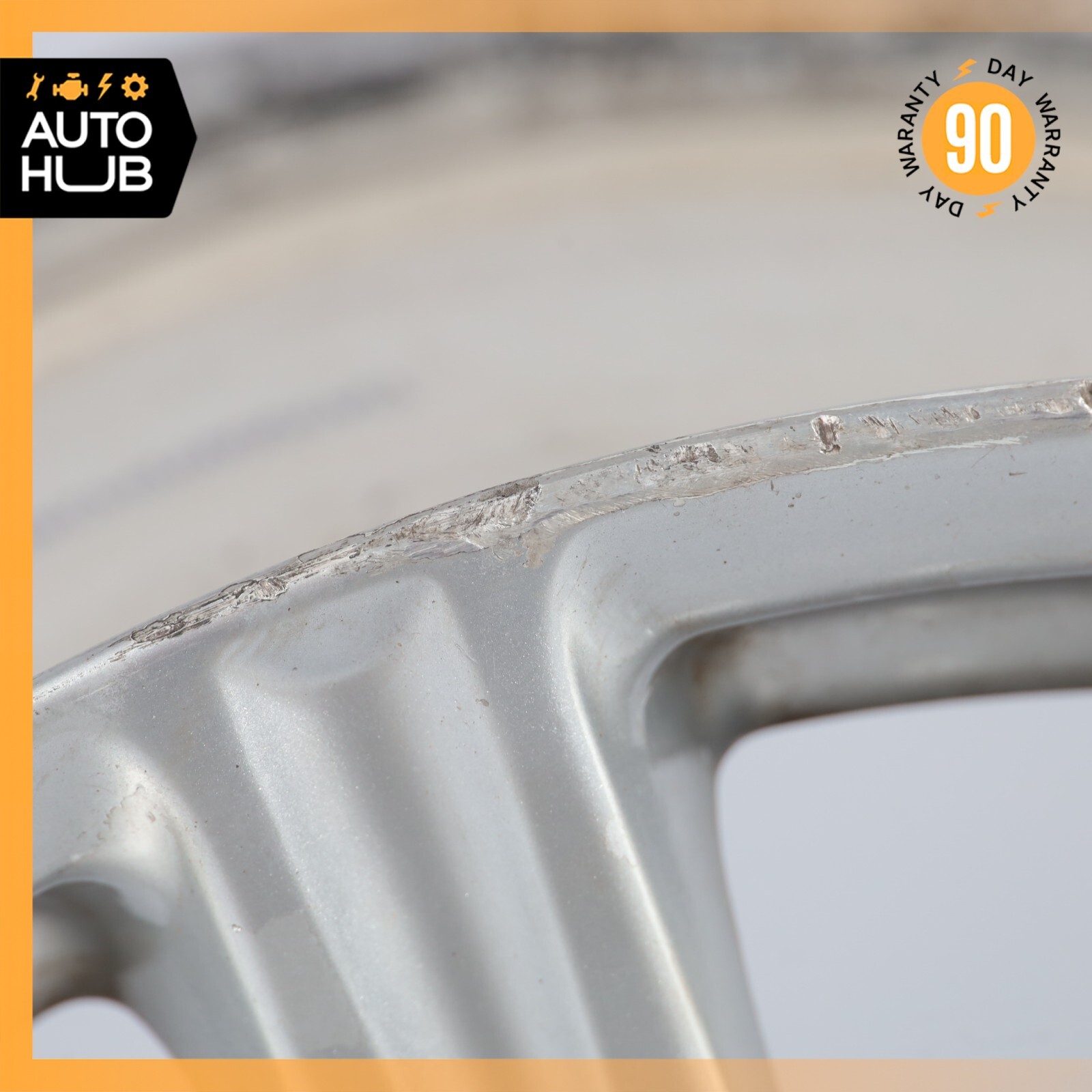 Maserati Quattroporte M139 10.5 x 18 18" Rear Wheel Rim Silver 192264 OEM