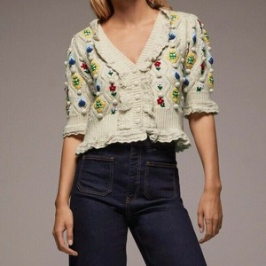 zara special edition knit cardigan