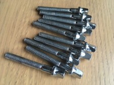 Quality Vintage 40mm Tension Bolts, Square Head, x 10 - Style 3