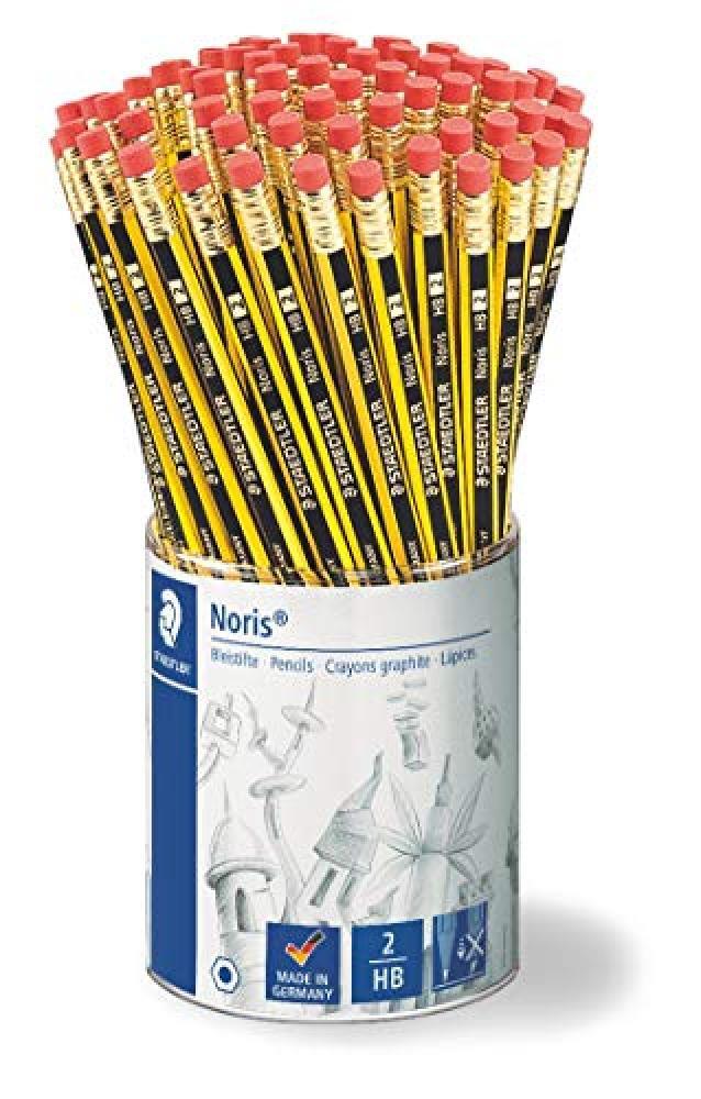 STAEDTLER espositore di matite Noris con gommino, confezione da 72 matite di gra