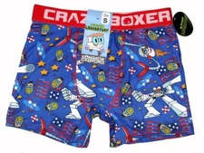 CRAZY BOXER Cartoon Network DEXTER'S LABORATORY Colorful Boxer Briefs Mens NWT