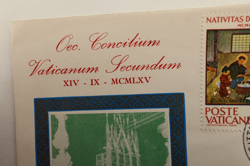 Vatican City FDC w US SC#A124 Solemn Opening of the 4th Session Paulo PP VI - Picture 9 of 12