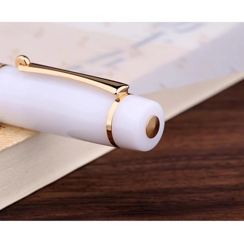 Majohn M400 Seashells&Resin Fountain Pen EF/F Nib Writing Gift Pen W/Converter - Picture 7 of 14