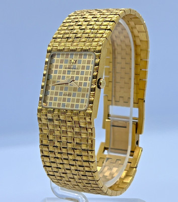 Raymond Weil Integrated Bracelet Gold-Plated Watch - Unisex Vintage Swiss Made