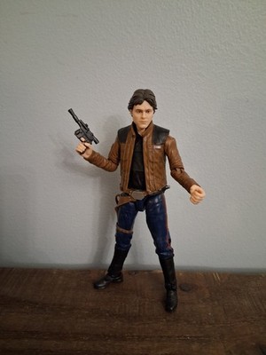 Star Wars The Black Series Han Solo Poseable Action Figure With Gun (2018)