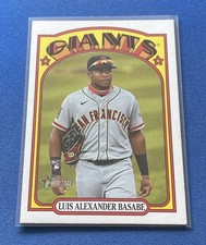 2021 Topps Heritage High Number #650 Luis Alexander Basabe San Francisco Giants