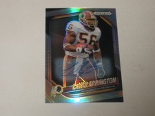 2025 Panini Prizm Black Silver Prizm Autograph Auto #150 LaVar Arrington
