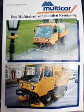 Multicar Prospekt technische Daten das Multit...
