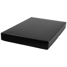 11x17 Black Archival Storage Box Museum Archive Photo Document Organizer Metal