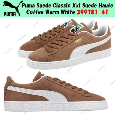 Taille homme Puma Suede Classic Xxi Suede Haute Coffee Warm White 399781-41 - Photo 1/4